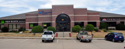 building front view